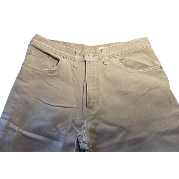 Faded Glory Mens Beige Jeans 33x32 100% Cotton Denim Made In USA Straight-Leg - Picture 2 of 8